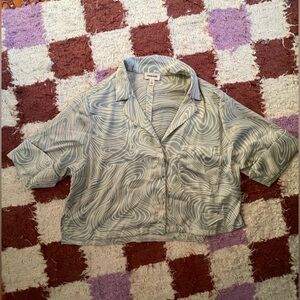 Swirl Patterned Shirt